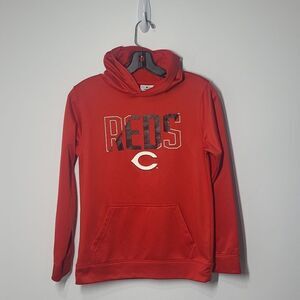 Cincinnati Reds Women's Red & Black Hoodie